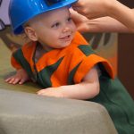 Kids enjoying Nature Cat exhibit at Kohl Children's Museum