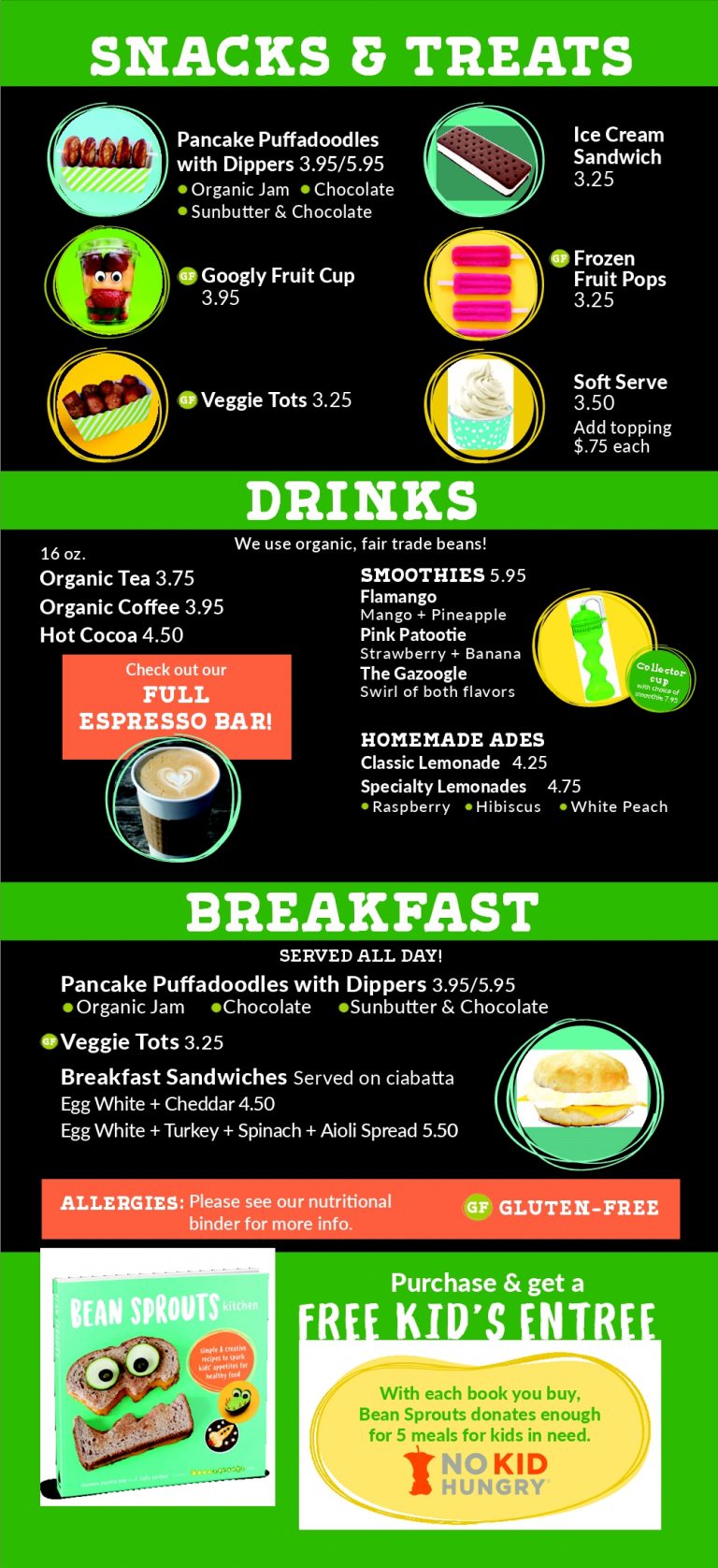 Bean Sprouts Café Kohl Children’s Museum